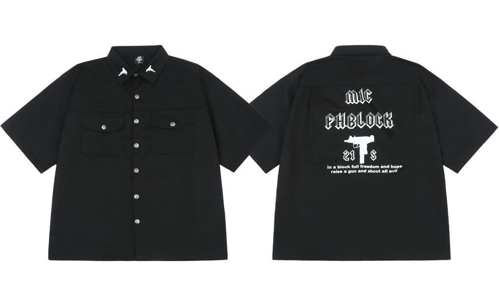 Men’s West Coast Graphic Workwear Shirt