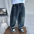 Boys Casual Straight Leg Denim Pants
