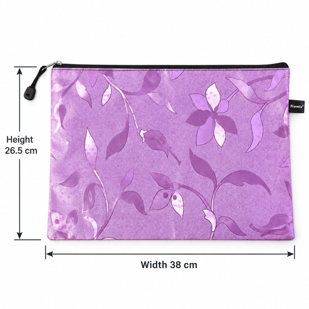 Zippered Travel Organizer Bag For Toiletries And Accessories (1 Pc 38x26.5 Cm)