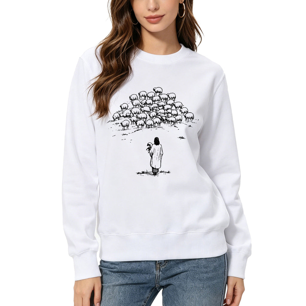 Shepherd print hoodie
