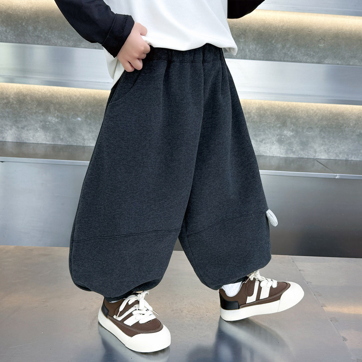Boys Lantern Pants Sweatpants