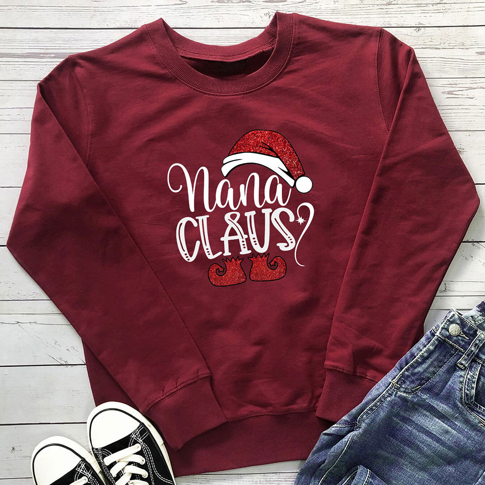 Printed long sleeved sweatshirt