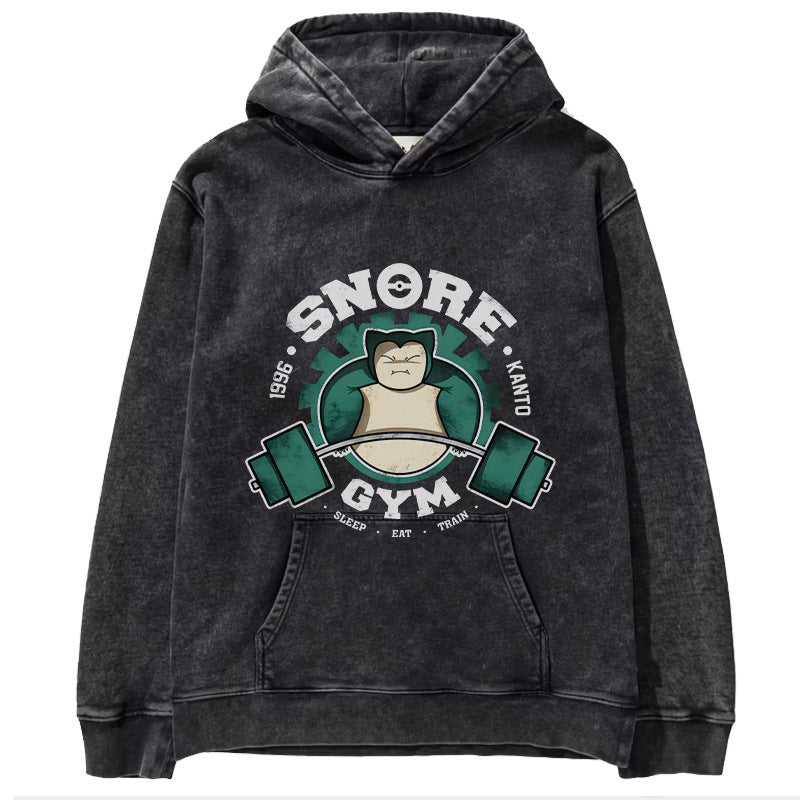 Pok é mon anime men's and women's top hoodie