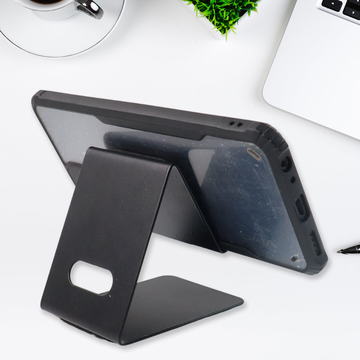 Metal Universal Mobile  Tablet Stand Holder - (1 Pc)