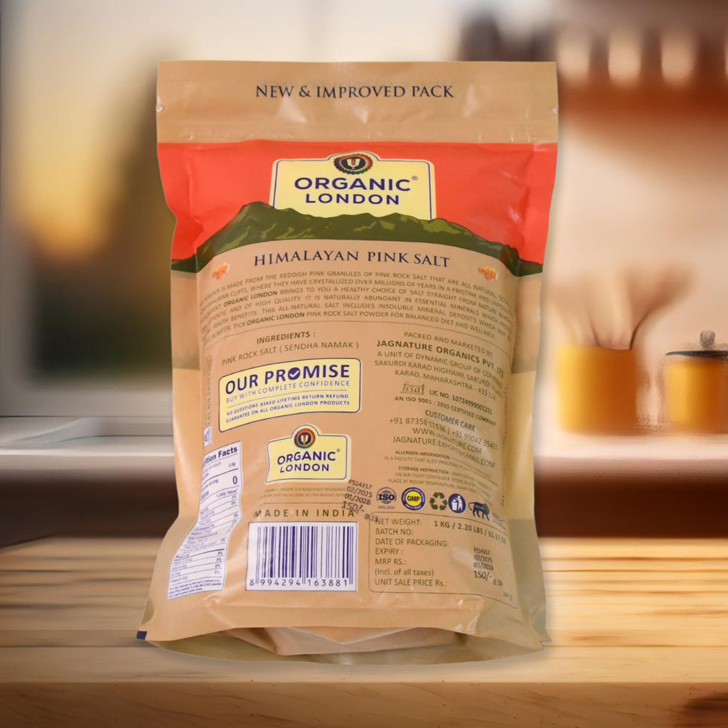 Organic Himalayan Pink Salt (1 Kg)