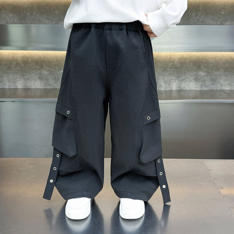Boys Style Casual Straight Leg Pants