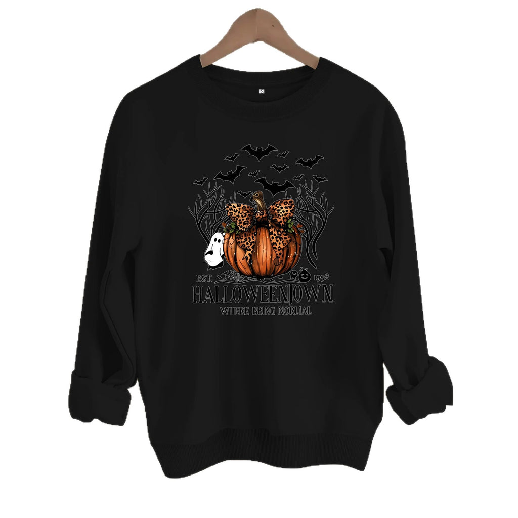 Loose velvet sweatshirt