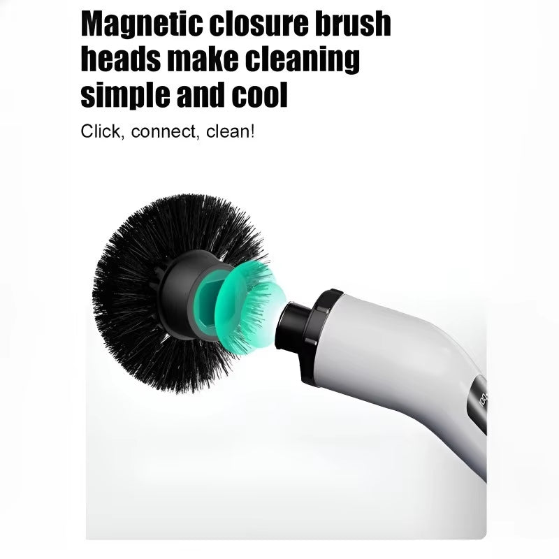 Powerful Cordless Electric Spin Scrubber Multipurpose Cleaning Brush for Shower Sink Tile Grout Kitchen Bathroom