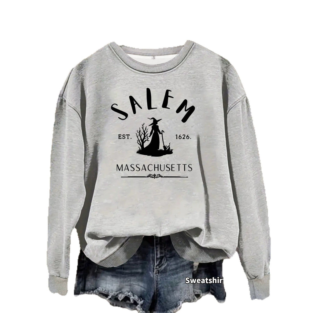 Round neck fleece hoodie