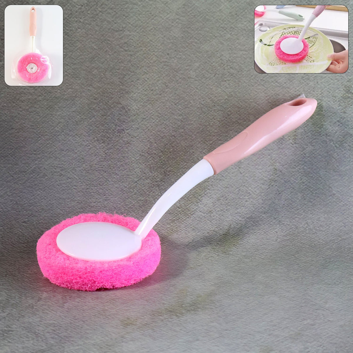 Multifunctional Floor Gap Brush 2 In 1 Cleaning Brush