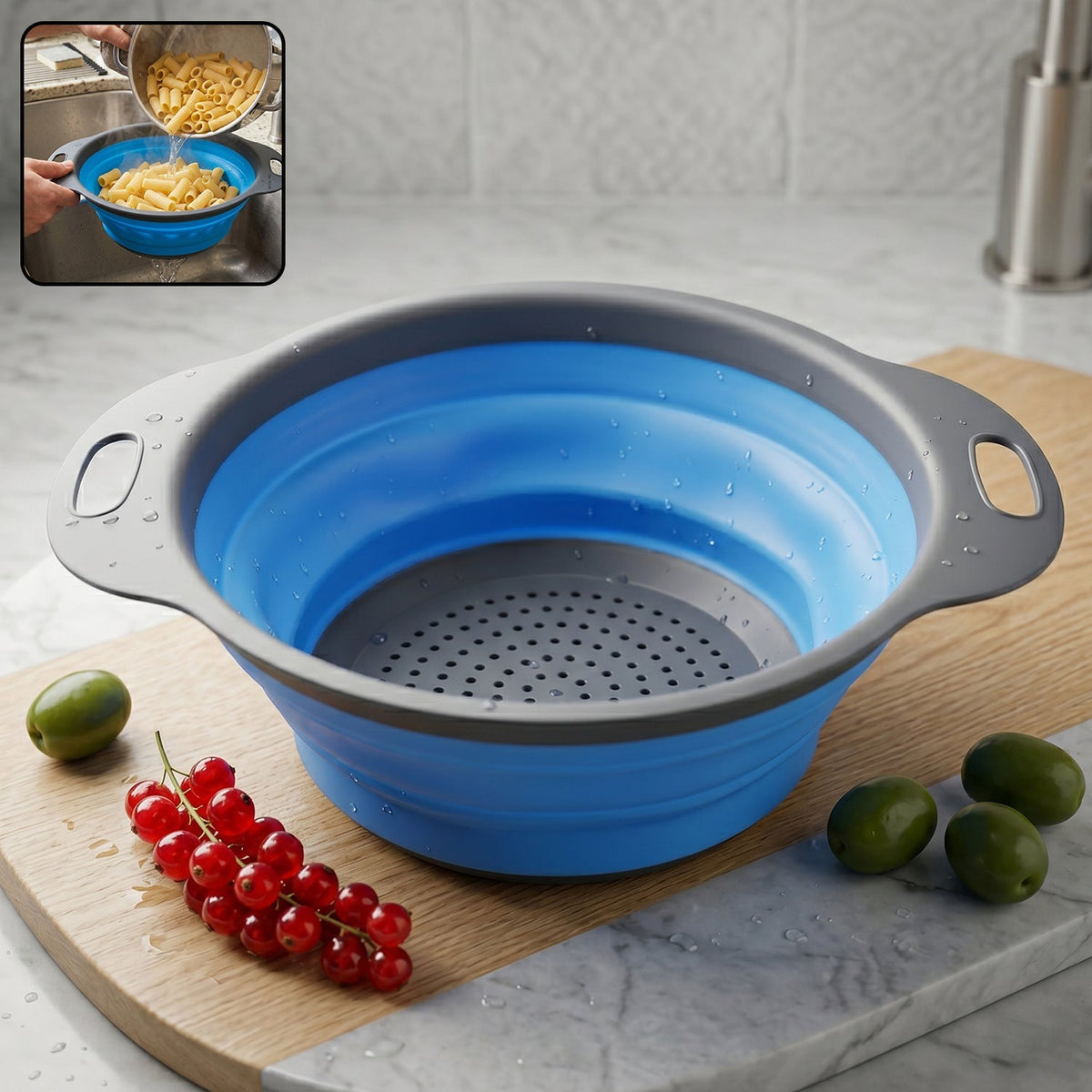 Silicone Collapsible Strainer