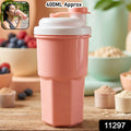 Multipurpose Protein Tumbler With Secure Flip Lid (400ml Approx)