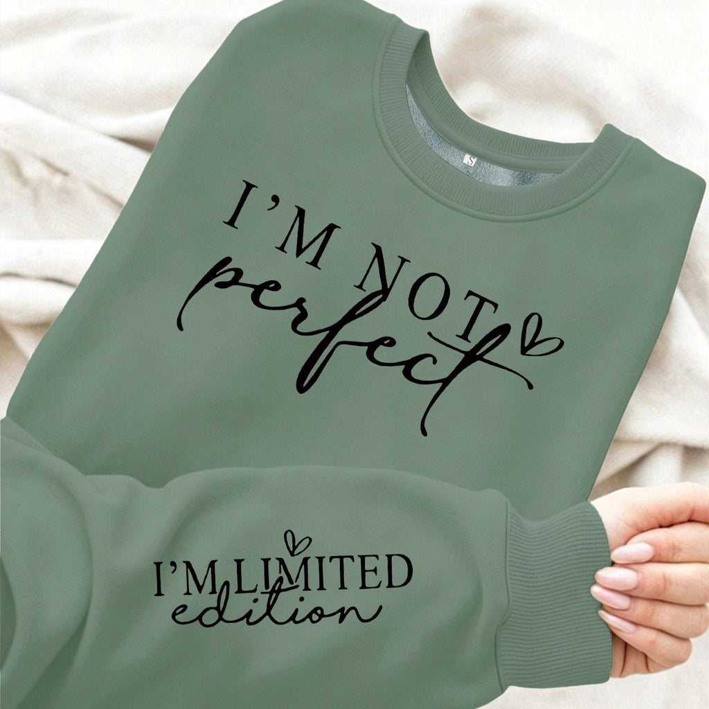 Women’s Loose Velvet Sweatshirt