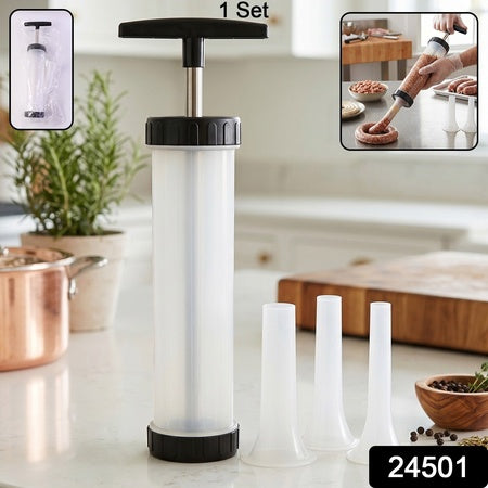 Manual Sausage Stuffer  Easy Homemade Meat Filling Tool