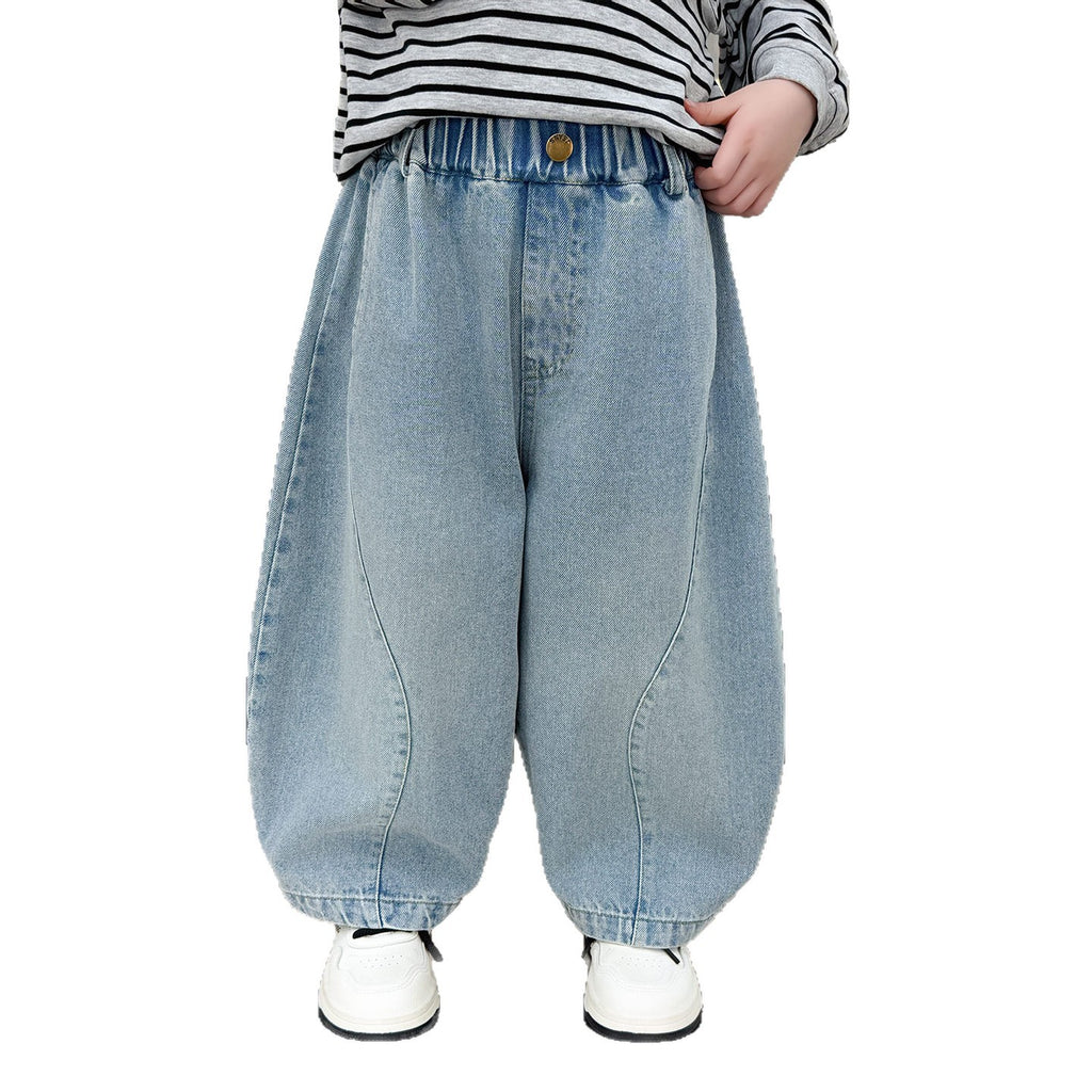 Light Color Casual Denim Jeans for Boys