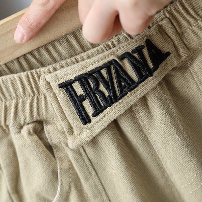 Casual Cargo Pants for Boys Spring Autumn