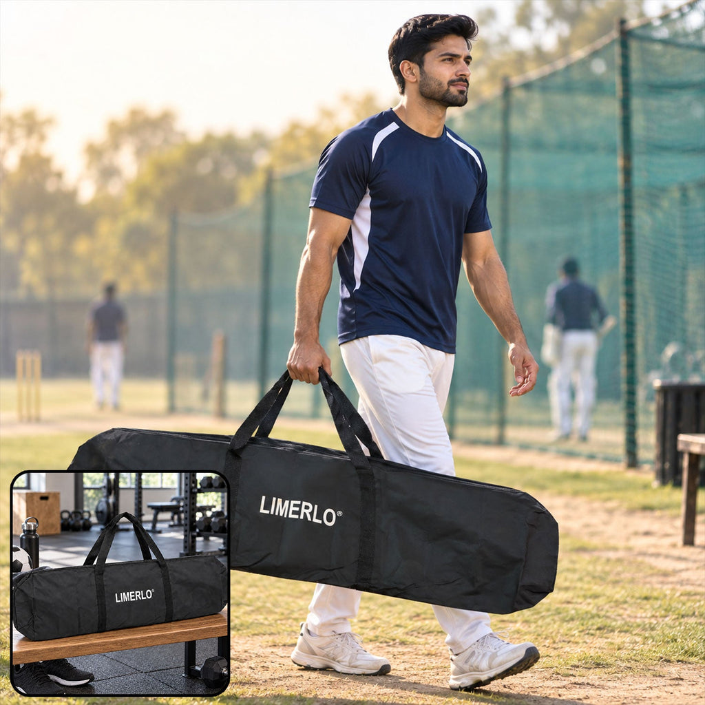 Large Sports Kit Bag With Full Zip Closure And Carry Handles (1 Pc 113x34 Cm)
