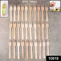 Freshee 160mm Wooden Fork  30 Pcs Pack