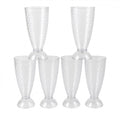 Supermom Transparent Plastic Milkshake Glass Set 400ml 6 Pc