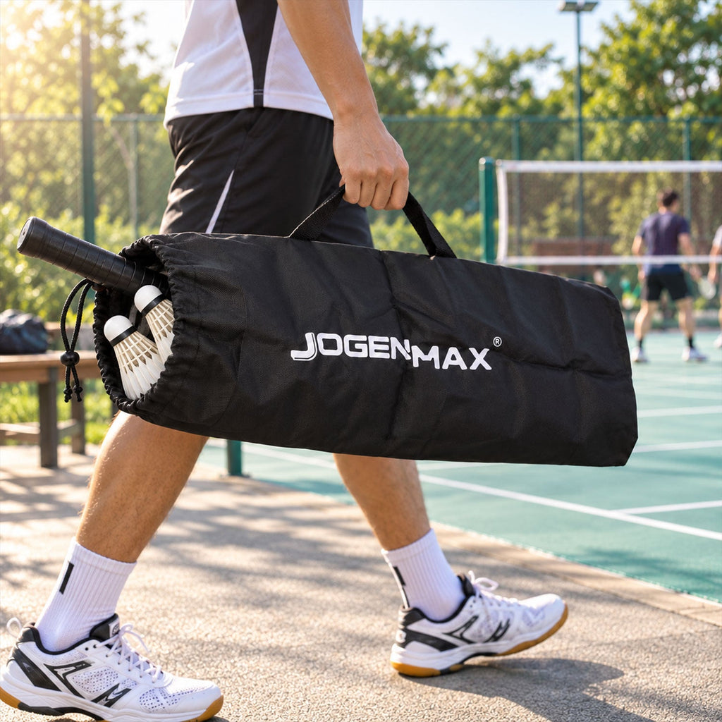 Sports Kit Bag With Drawstring Closure And Hand Straps For Gear (1 Pc 56x30 Cm)