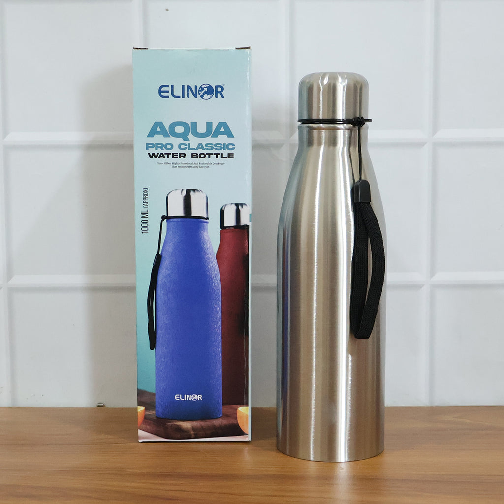 1000 Ml Stainless-steel Water Bottle (1 Pc)