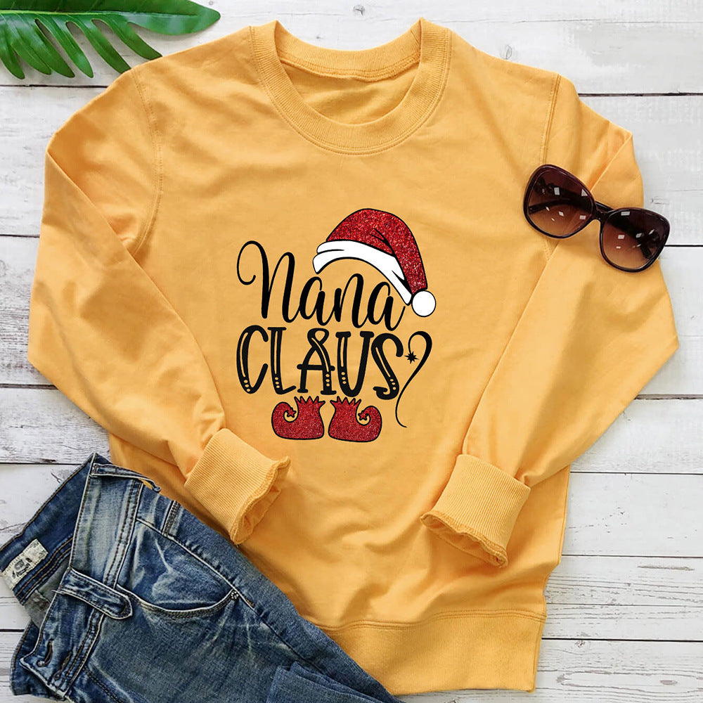 Printed long sleeved sweatshirt
