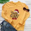 Printed long sleeved sweatshirt