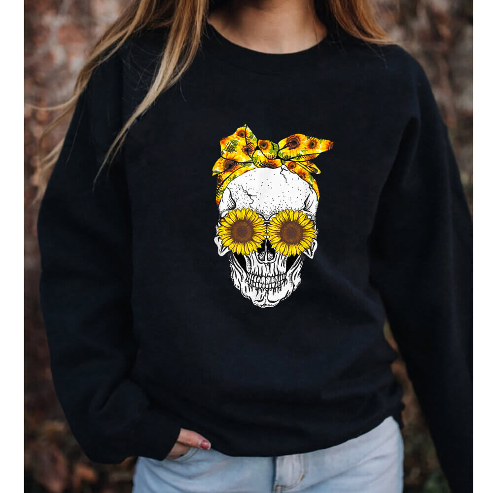 Skull Sunflower's new hoodie