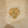 Heart Shaped Kankavati Kumkum Holder For Puja And Tilak Rituals (1 Pc)