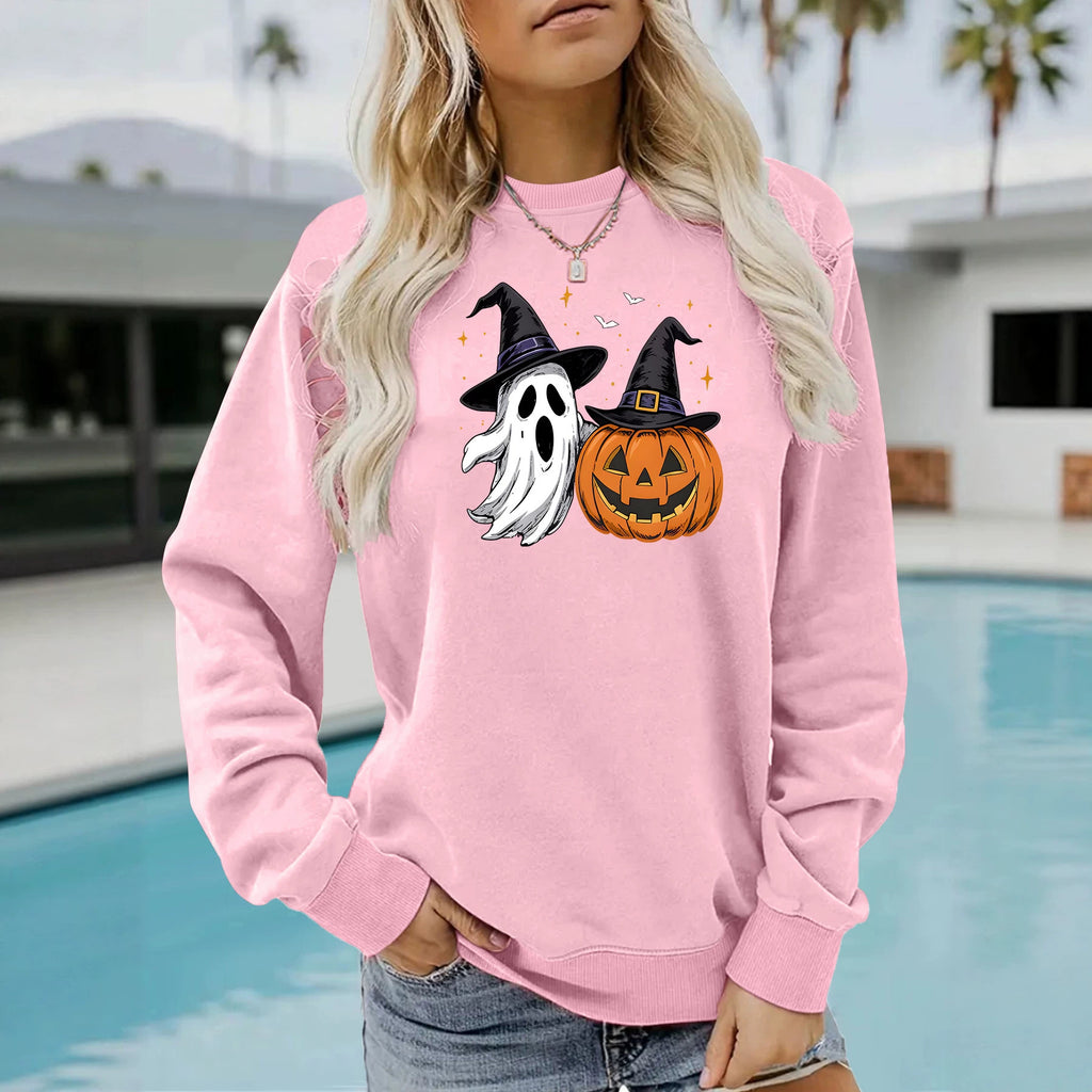 Men’s Ghost & Pumpkin Graphic Hoodie