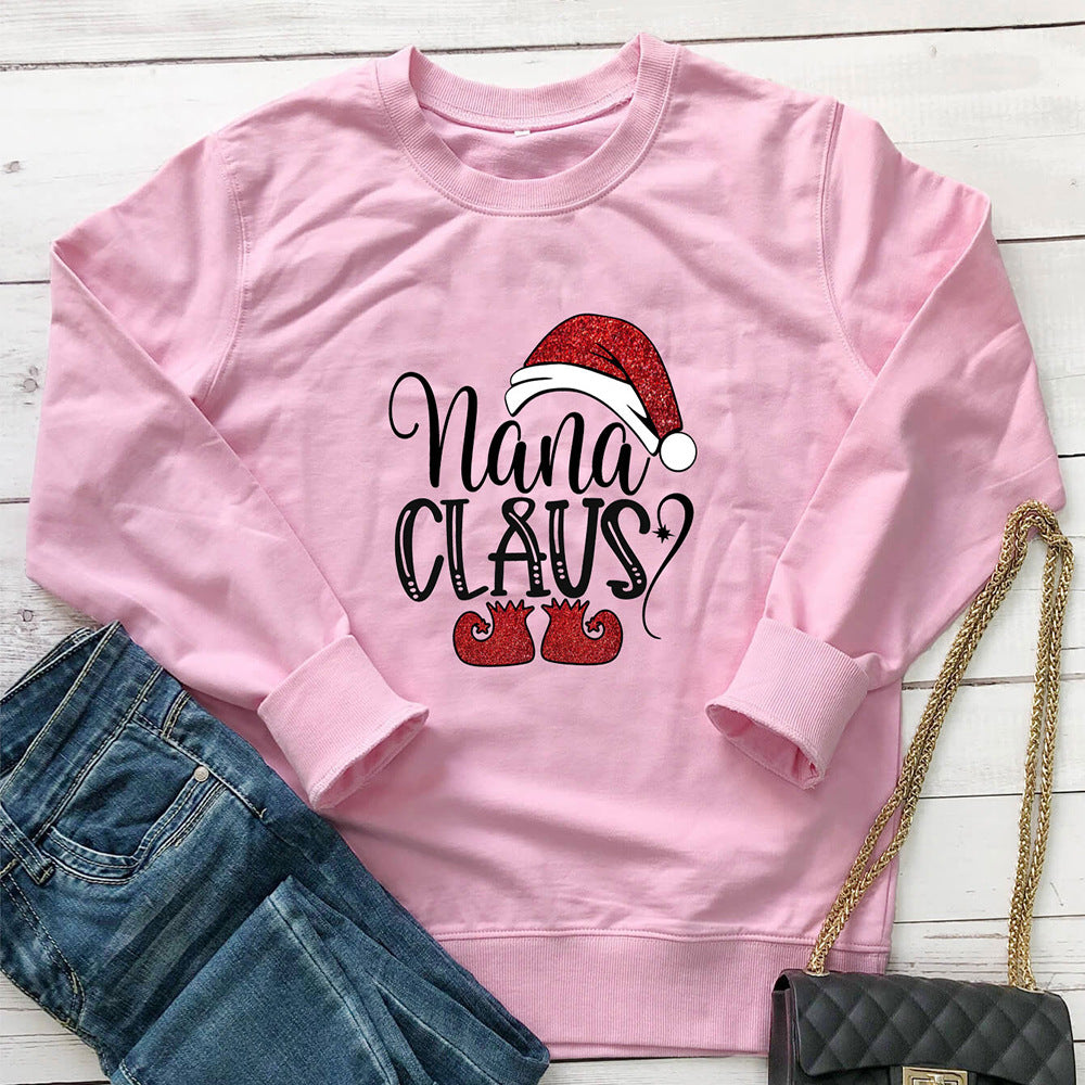 Printed long sleeved sweatshirt
