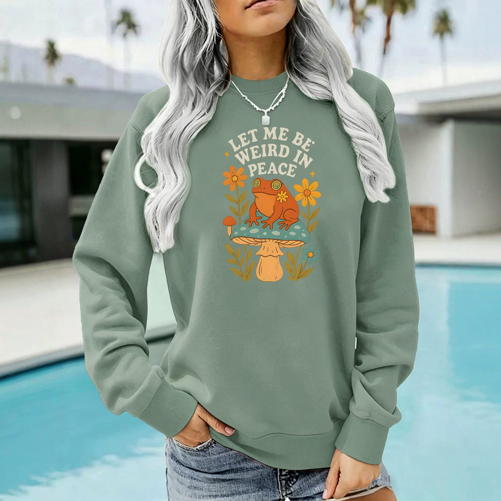 Men’s Frog & Mushroom Graphic Hoodie
