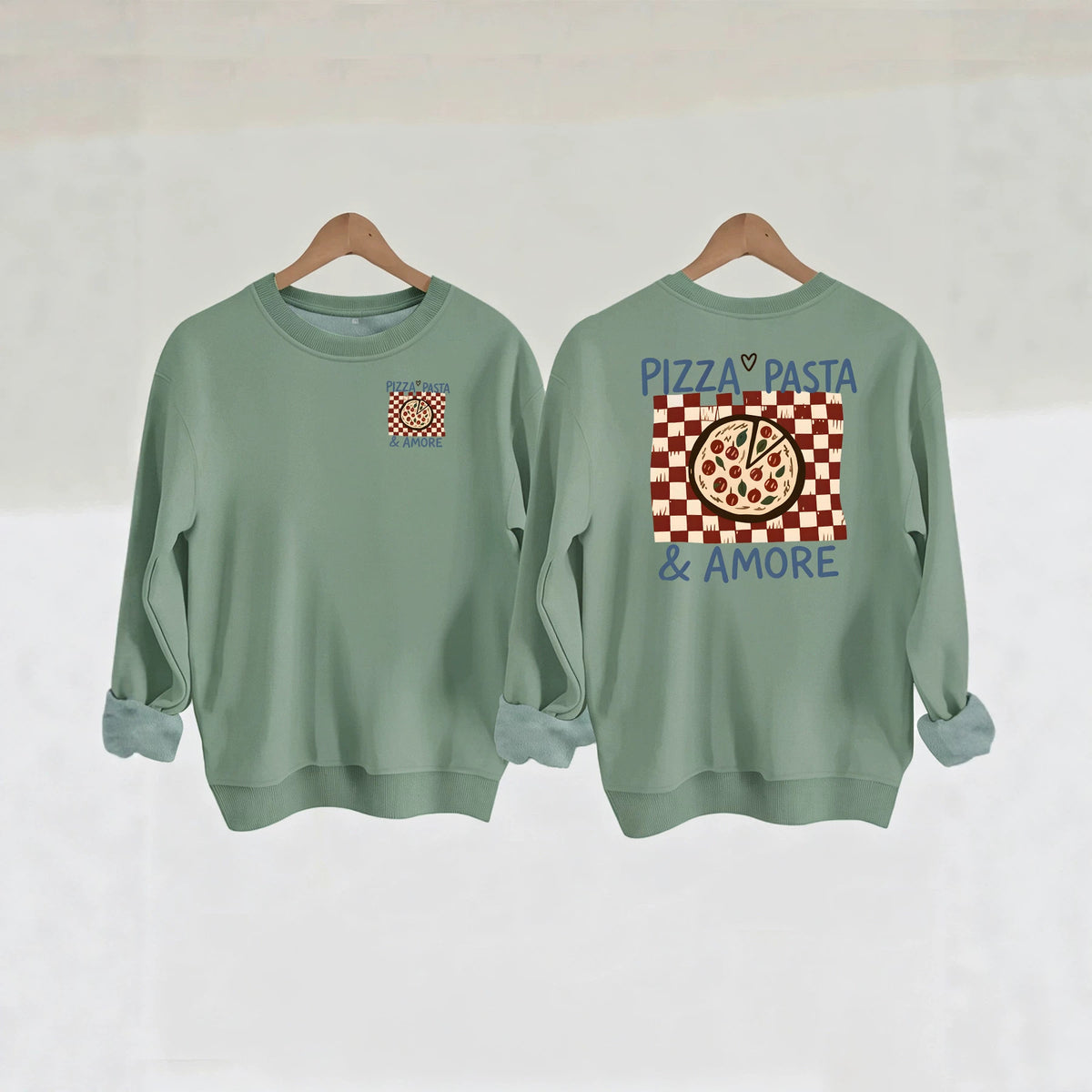 Men’s Long-Sleeve Fleece Hoodie Shirt