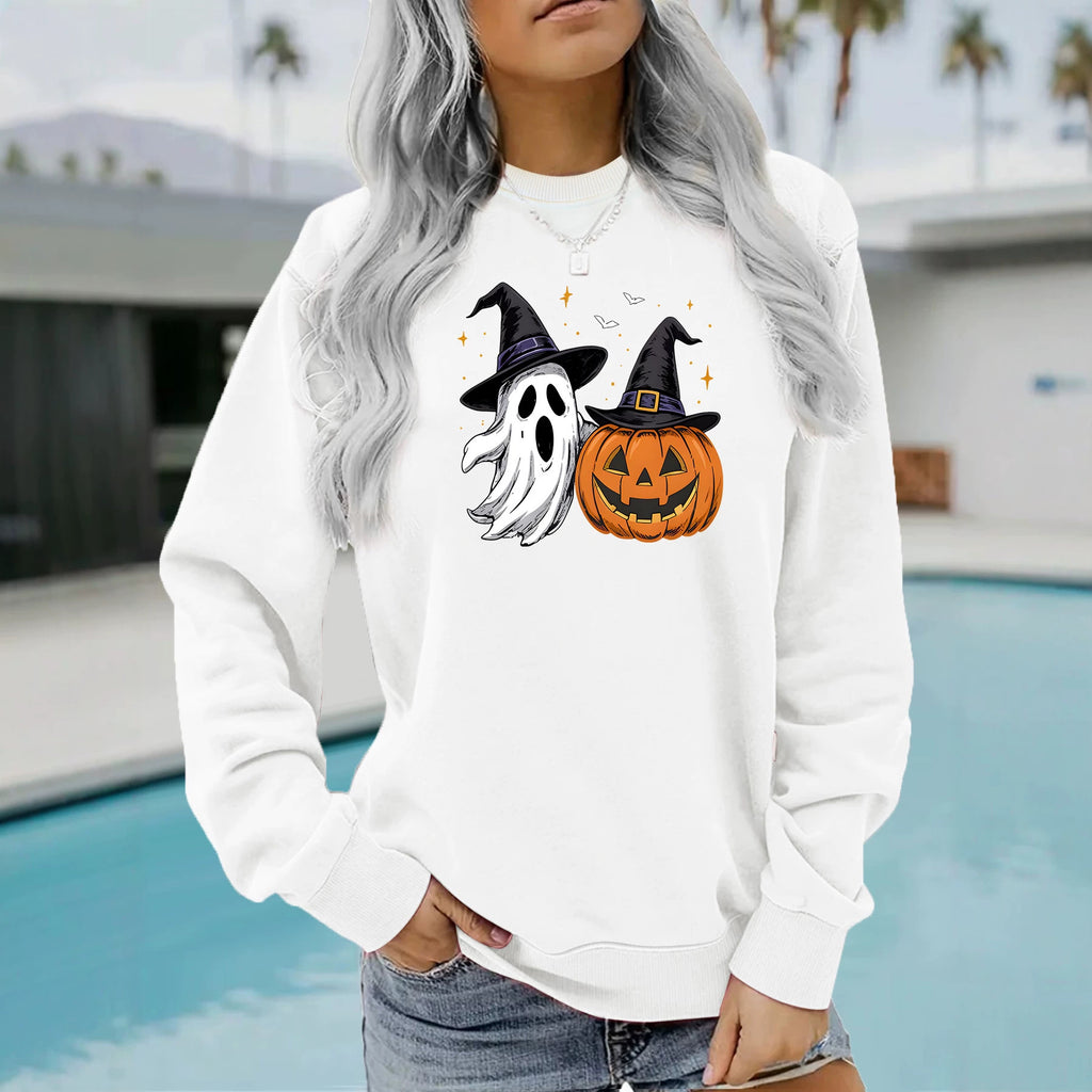 Men’s Ghost & Pumpkin Graphic Hoodie