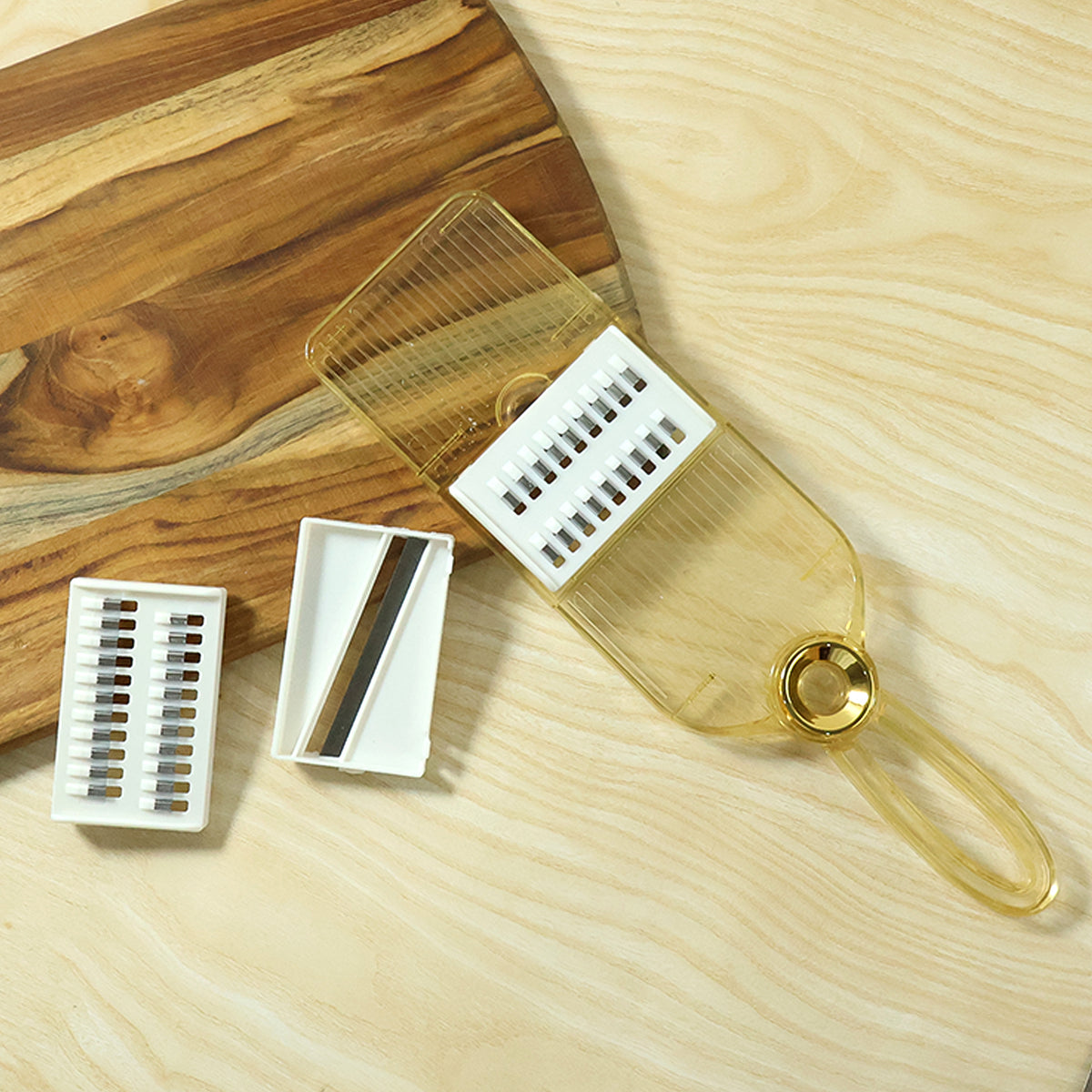 Multifunctional Vegetable Cutter Set With Interchangeable Blades