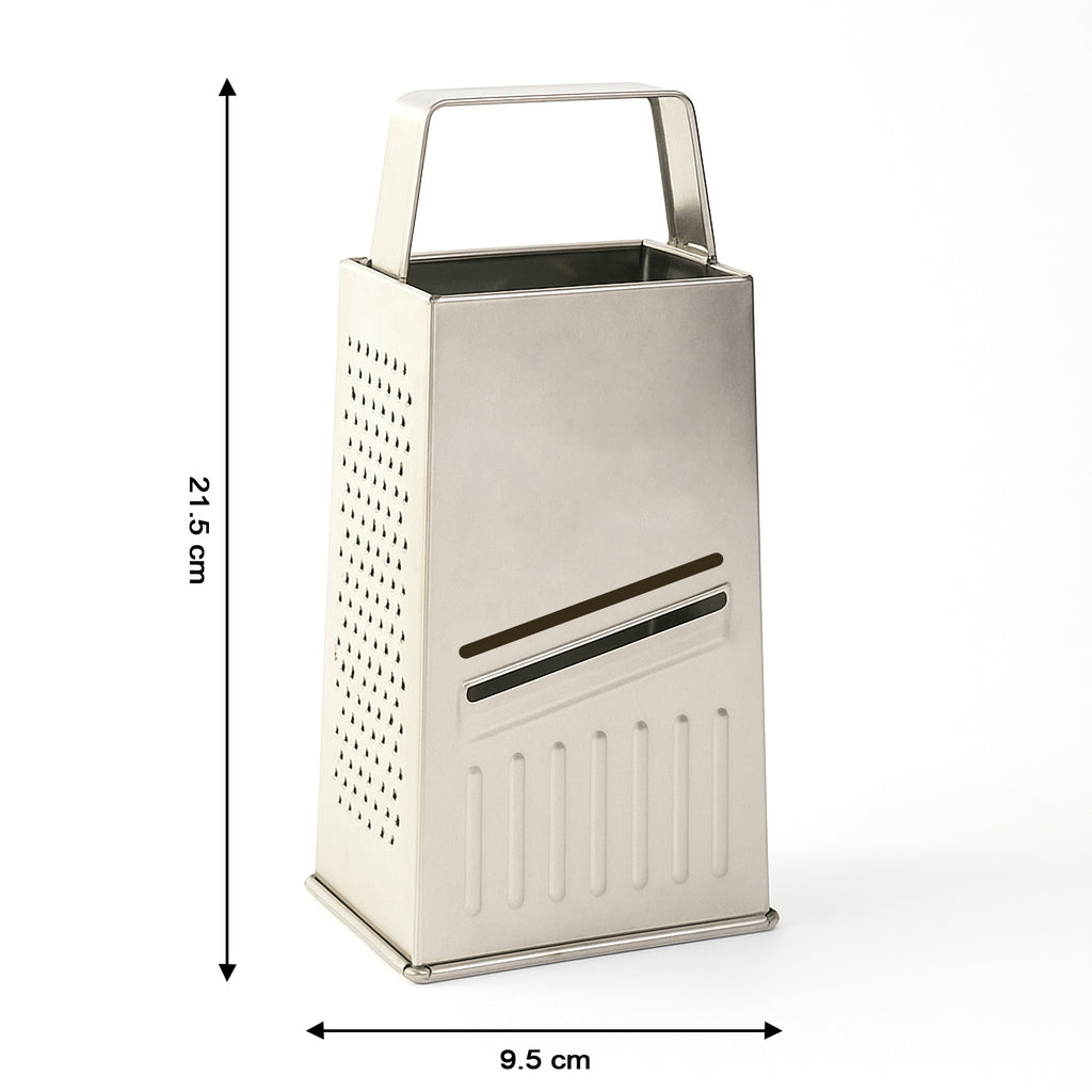 Supermom Premium 5-in-1 Stainless Steel Grater And Slicer