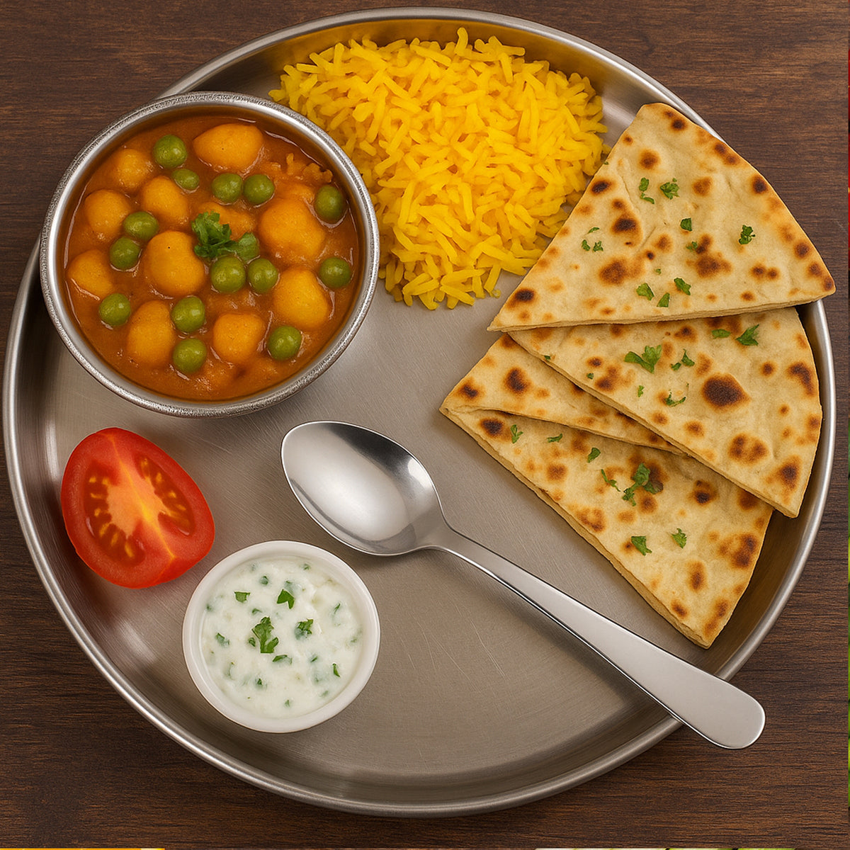 Stainless Steel Dining Spoon   Baby Spoon - (1 Pc)
