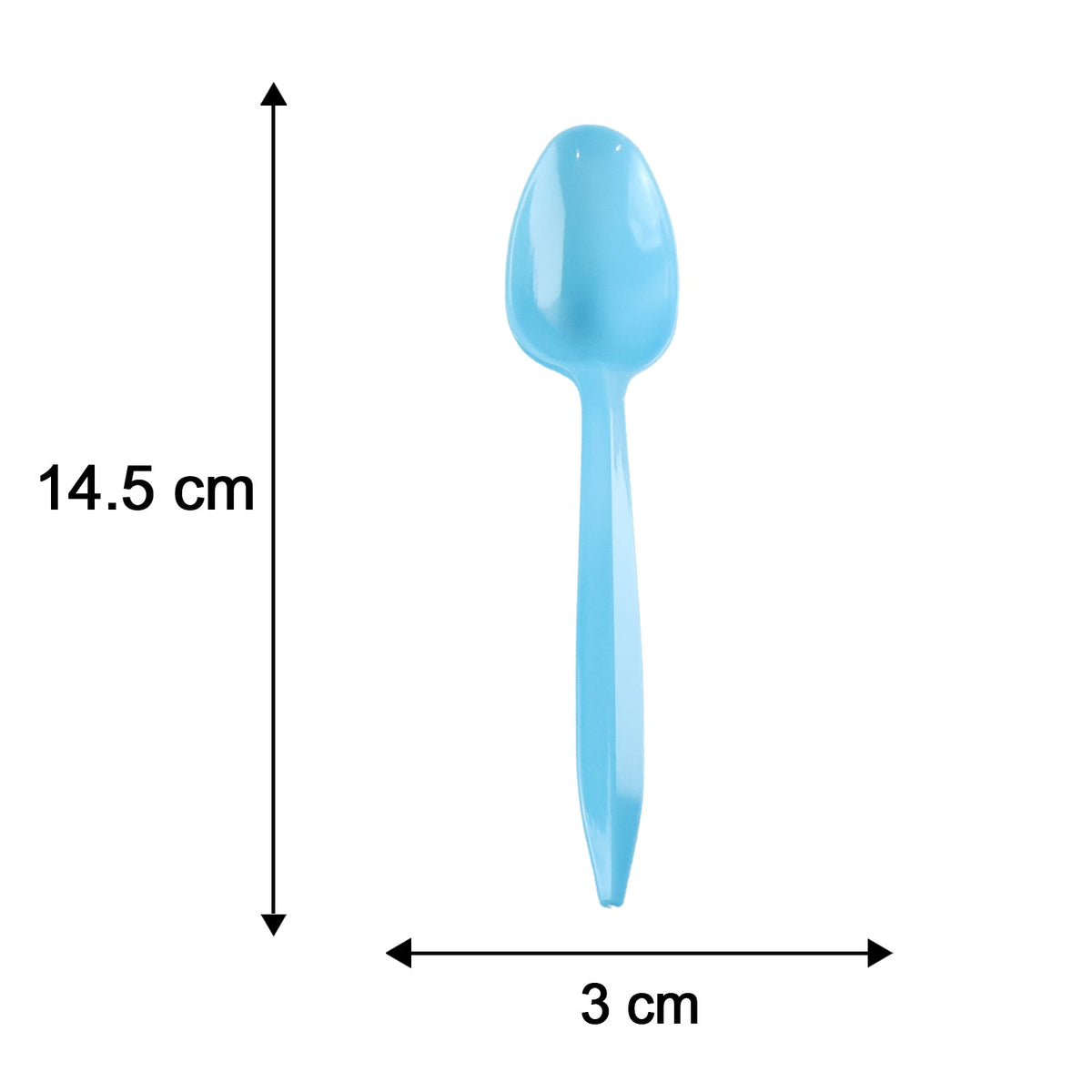 Disposable Multicolor Plastic Spoon Set For Party Dessert And Kitchen Use (24 Pcs)