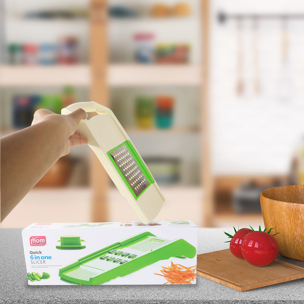 Supermom Quick 6-in-1 Multipurpose Slicer