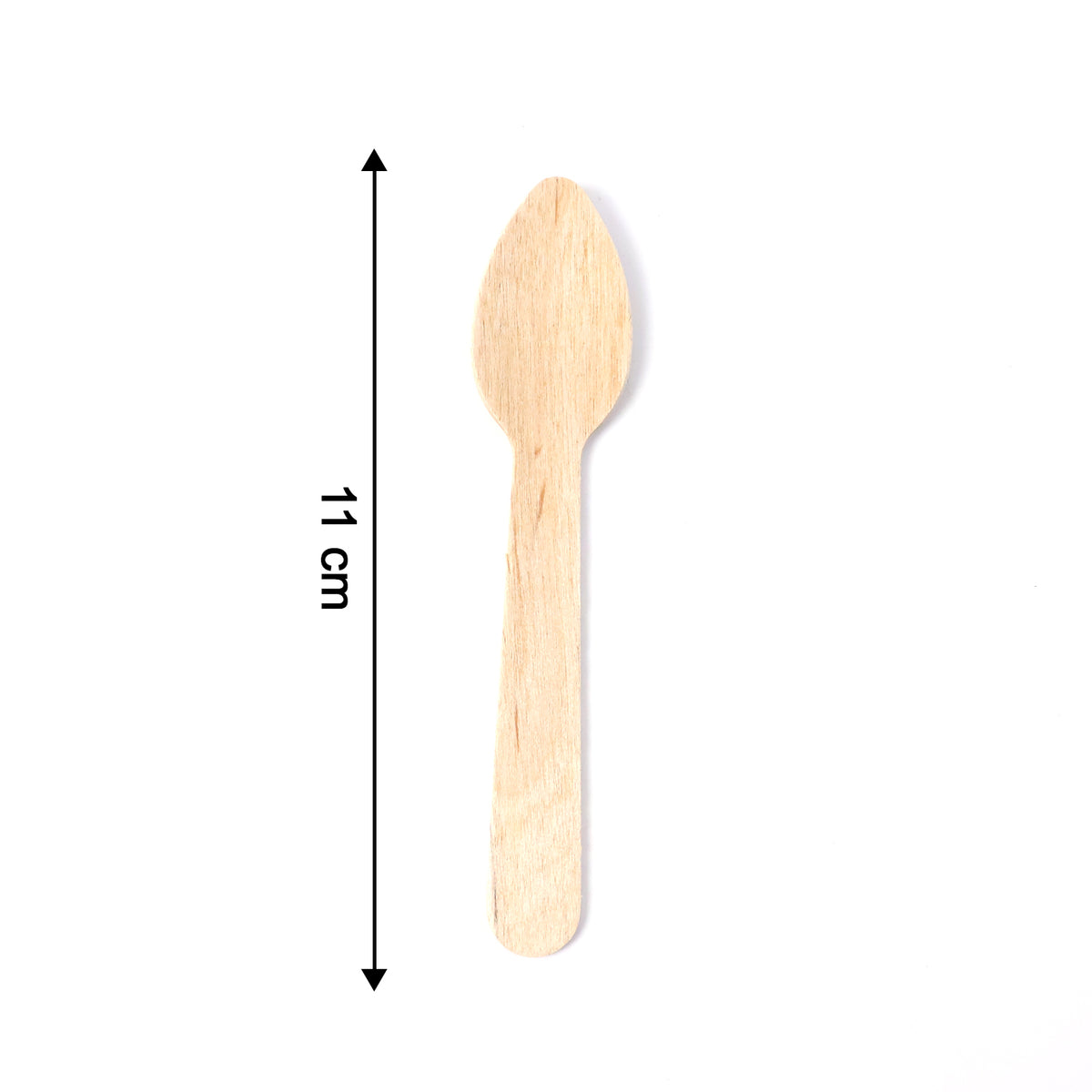 110mm Wooden Tea Spoon  30 Pcs Pack