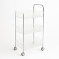 Apex Sapphire 3-layer Multipurpose Storage Trolley With Wheels