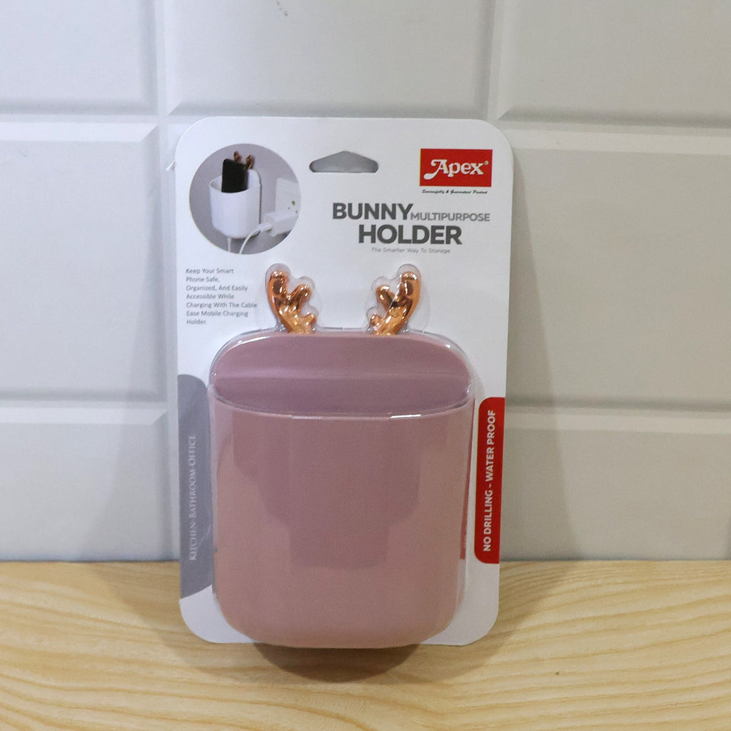 Apex Wall Mounted Phone Holder With Antler Design Multipurpose Stand (1 Pc)