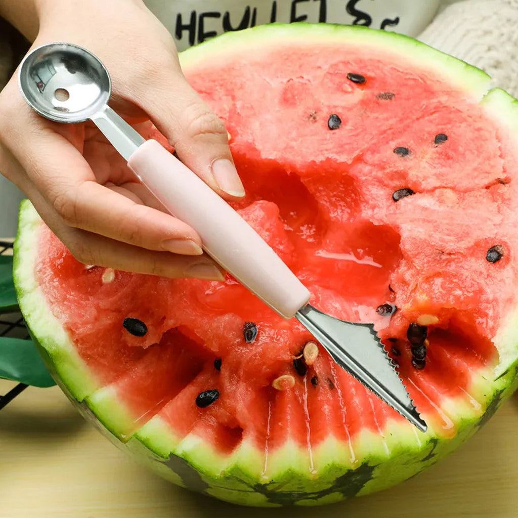 7031 Multifunctional Stainless Steel Fruit Vegetable Pattern Carving Knife Peeler Corer Kit