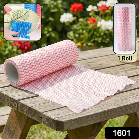 Multipurpose Reusable Kitchen Cleaning Cloth Multi Pulls Roll (1 Roll)