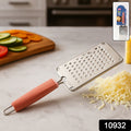 Supermom Stainless Steel Multipurpose Vegetable And Cheese Grater With Soft Grip Handle (1 Pc)