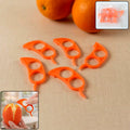 Multipurpose Plastic Orange Peeler Tool 5 Pc