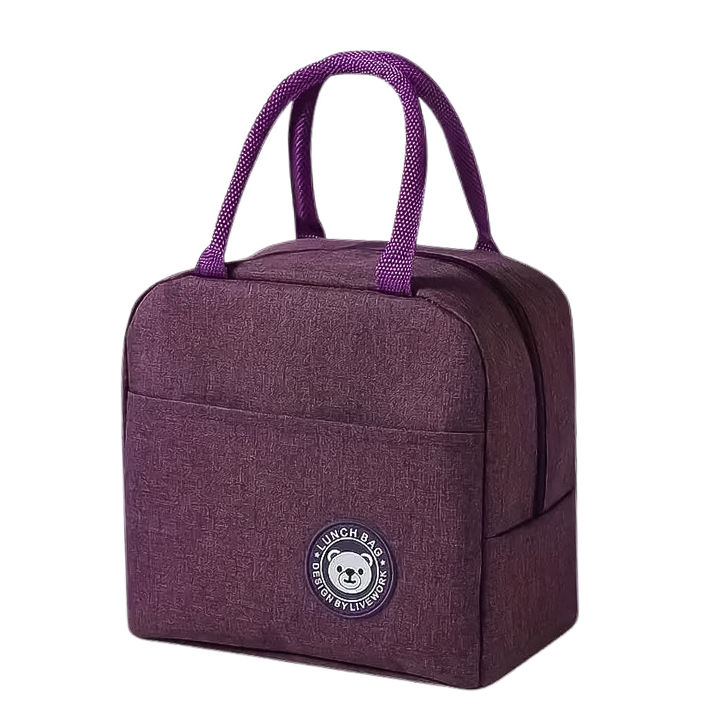Lunch Box Bag For Women Men Insulated Lunch Bag With Zipper (1 Pc)