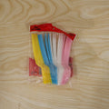 Disposable Multicolor Plastic Spoon Set For Party Dessert And Kitchen Use (24 Pcs)