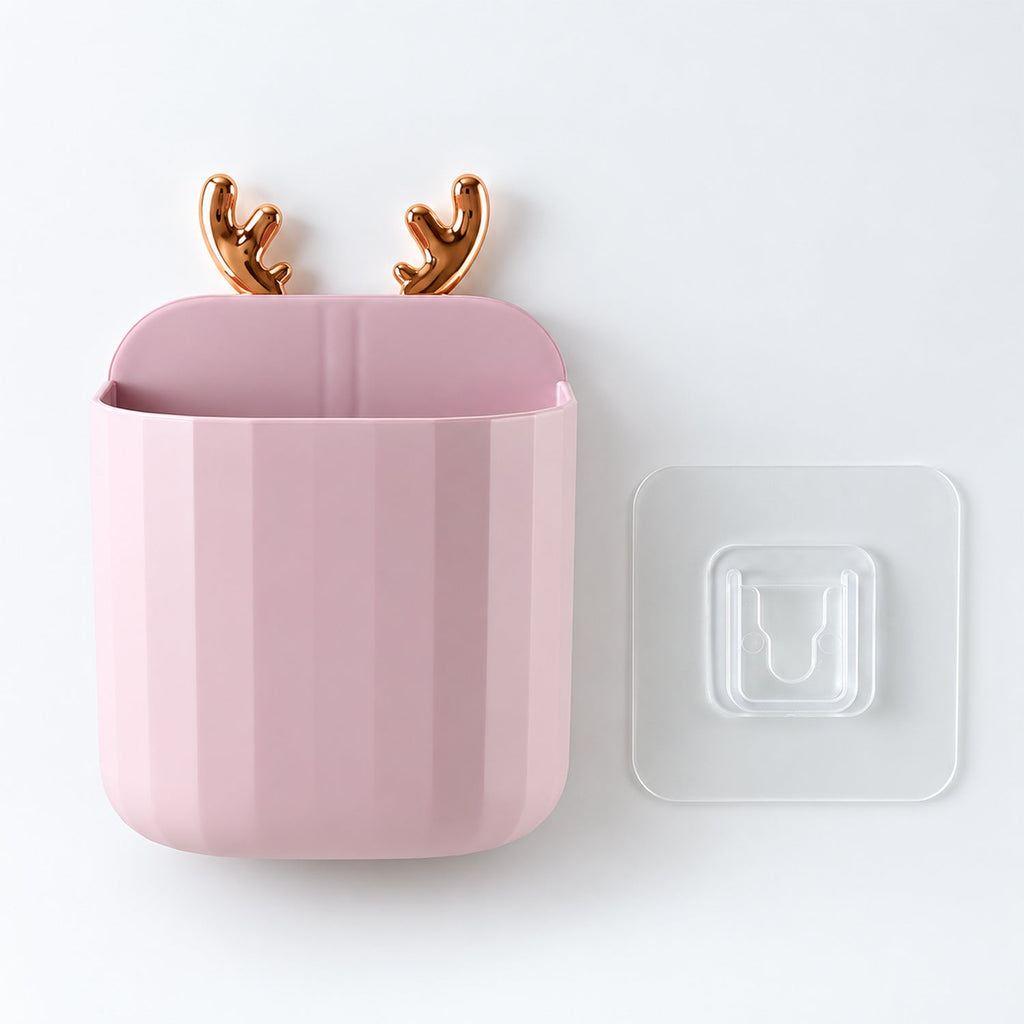 Apex Wall Mounted Phone Holder With Antler Design Multipurpose Stand (1 Pc)