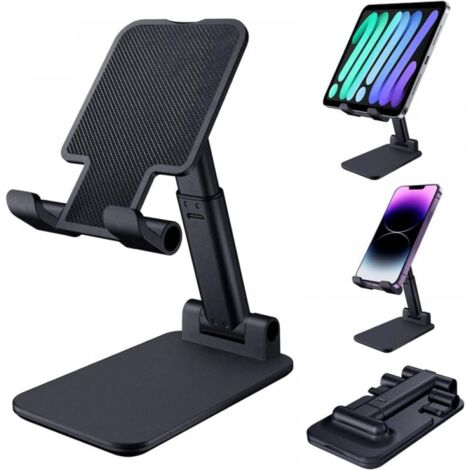 Adjustable Foldable Plastic Mobile Phone Stand Holder (1 Pc)